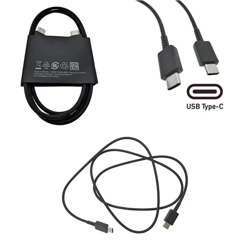 کابل سامسونگ فست شارژ تایپ سی به تایپ سی EP-DN980BBE — تصویر ۵
