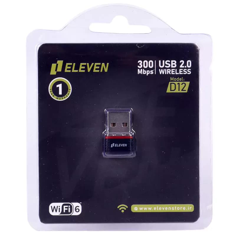 کارت شبکه بی سیم Eleven D12 300Mbps — تصویر ۳