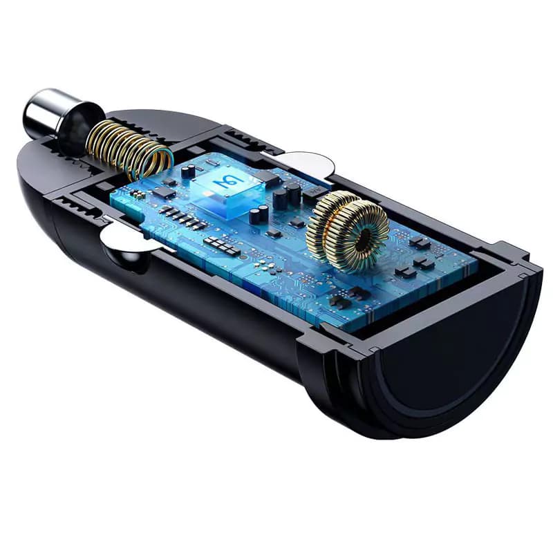 شارژر فندکی فست شارژ Mcdodo CC-7493 QC PD 3A 30W + کابل تایپ سی — تصویر ۴