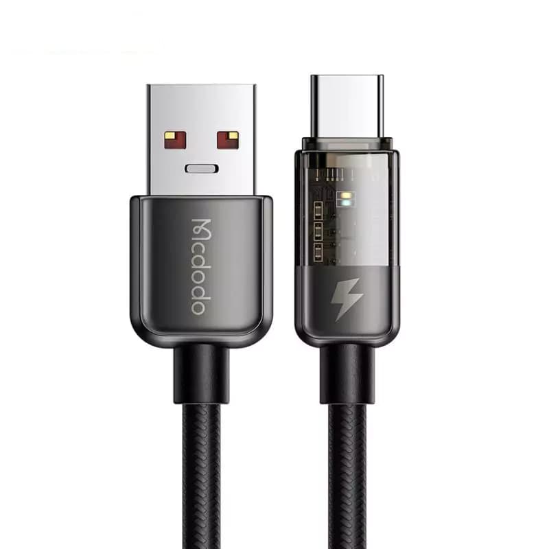 کابل تایپ سی فست شارژ Mcdodo CA-3151 6A QC4.0 100W 1.8m — تصویر ۱۰