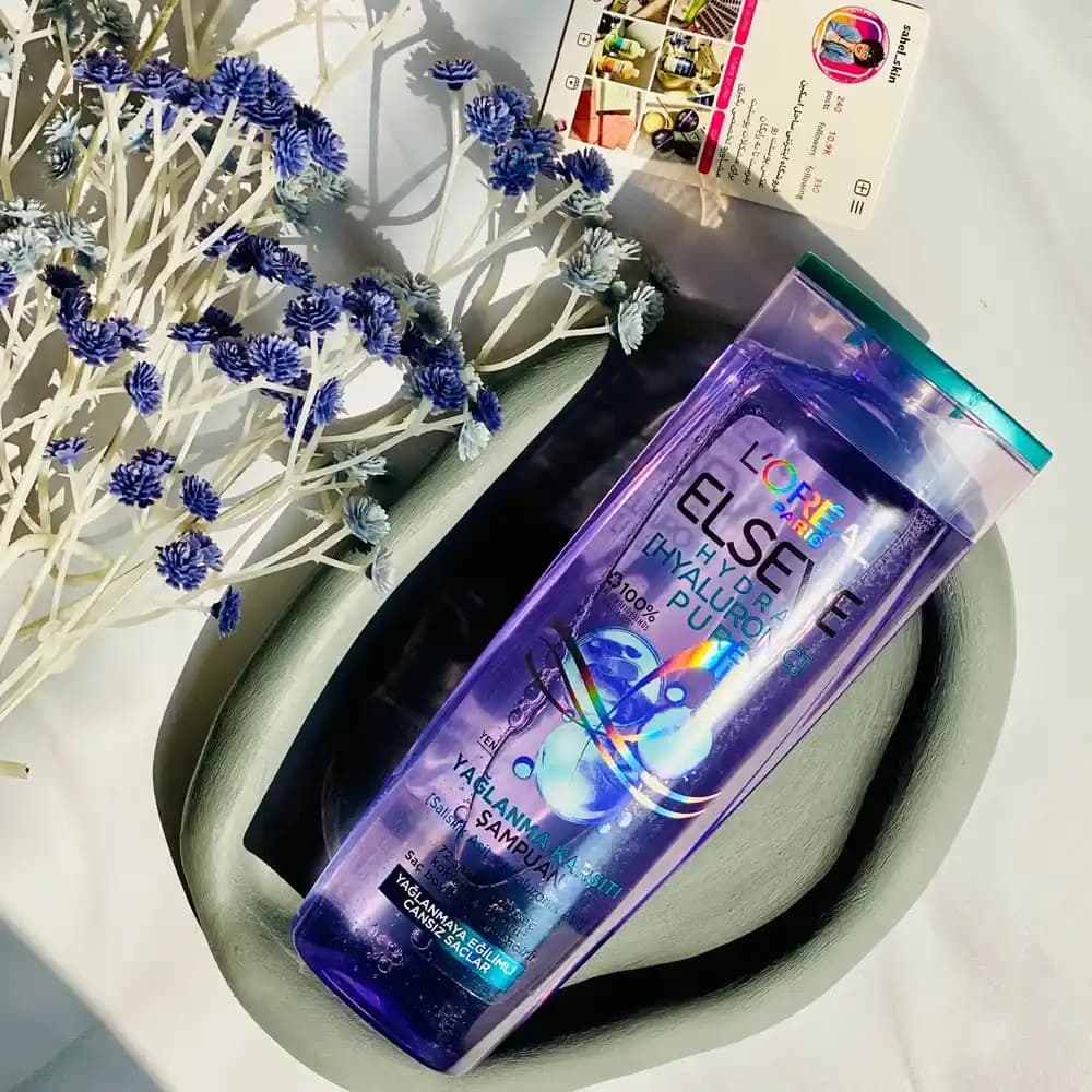 شامپو لورال Loreal موهای چرب مدل Hydra Hyaluronic (300میل)