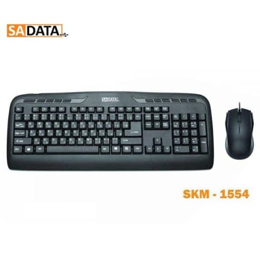 کیبورد و ماوس سادیتا مدل SKM-1554