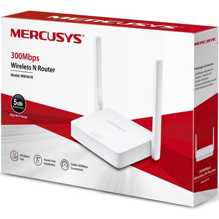 روتر بی سیم مرکوسیس Mercusys MW301R گارانتی اصلی — تصویر ۴