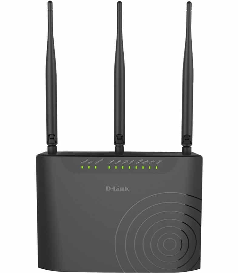 مودم D-Link DSL-2877AL AC750 ADSL2+ VDLS2+ Dual Band