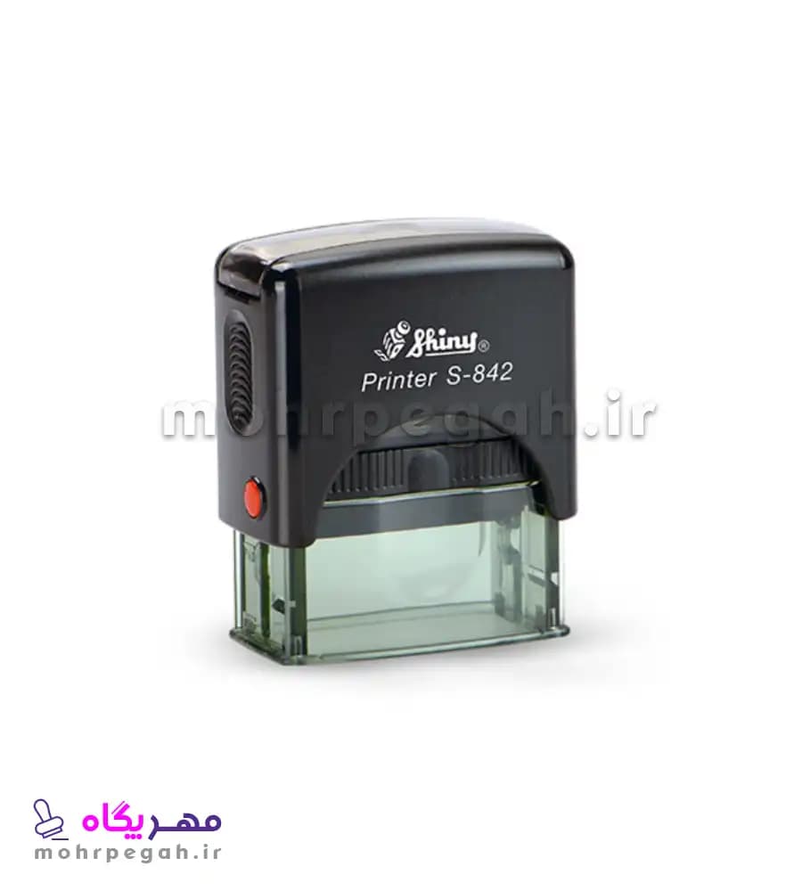 مهر ژلاتینی مستطیل Shiny S-842