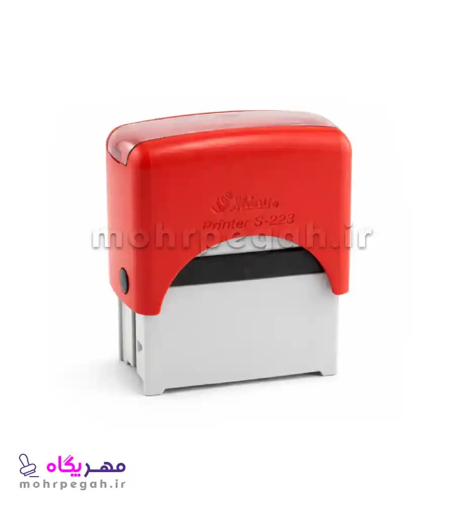مهر ژلاتینی مستطیل Shiny S-223 — تصویر ۱۲