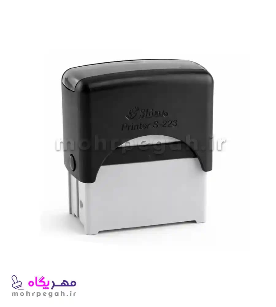 مهر ژلاتینی مستطیل Shiny S-223 — تصویر ۶