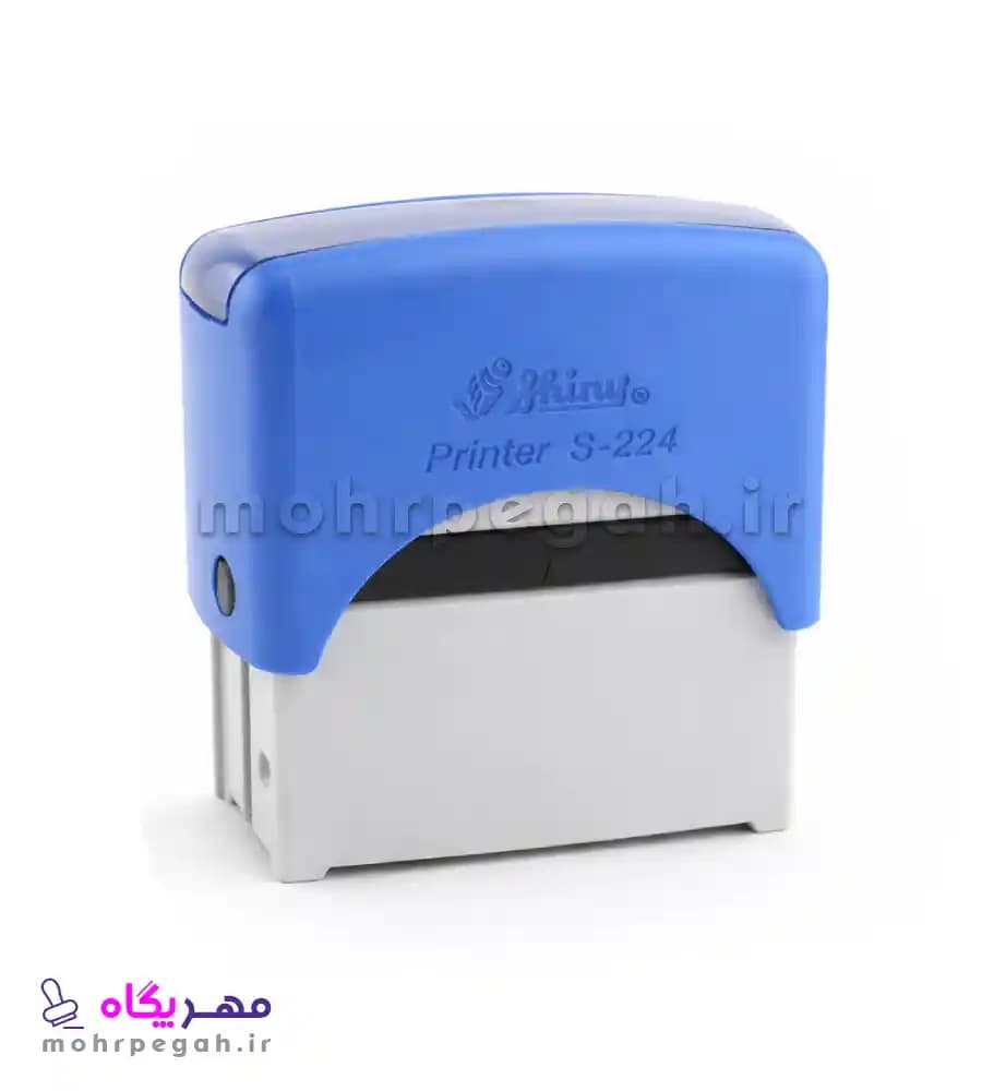 مهر ژلاتینی مستطیل Shiny S-224
