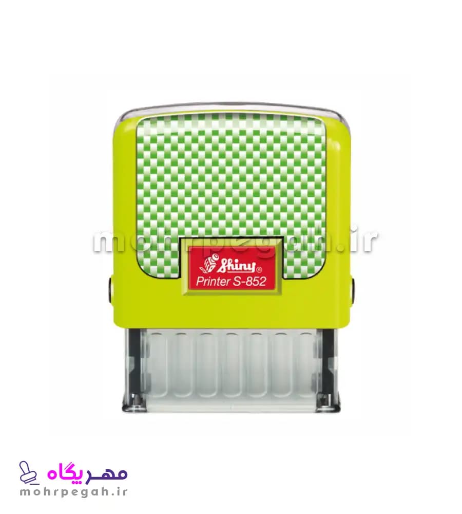 مهر ژلاتینی مستطیل Shiny S-852 — تصویر ۱۲