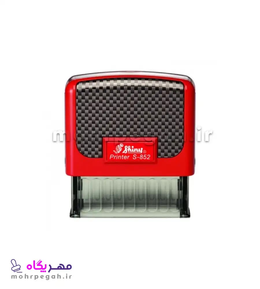 مهر ژلاتینی مستطیل Shiny S-852 — تصویر ۶