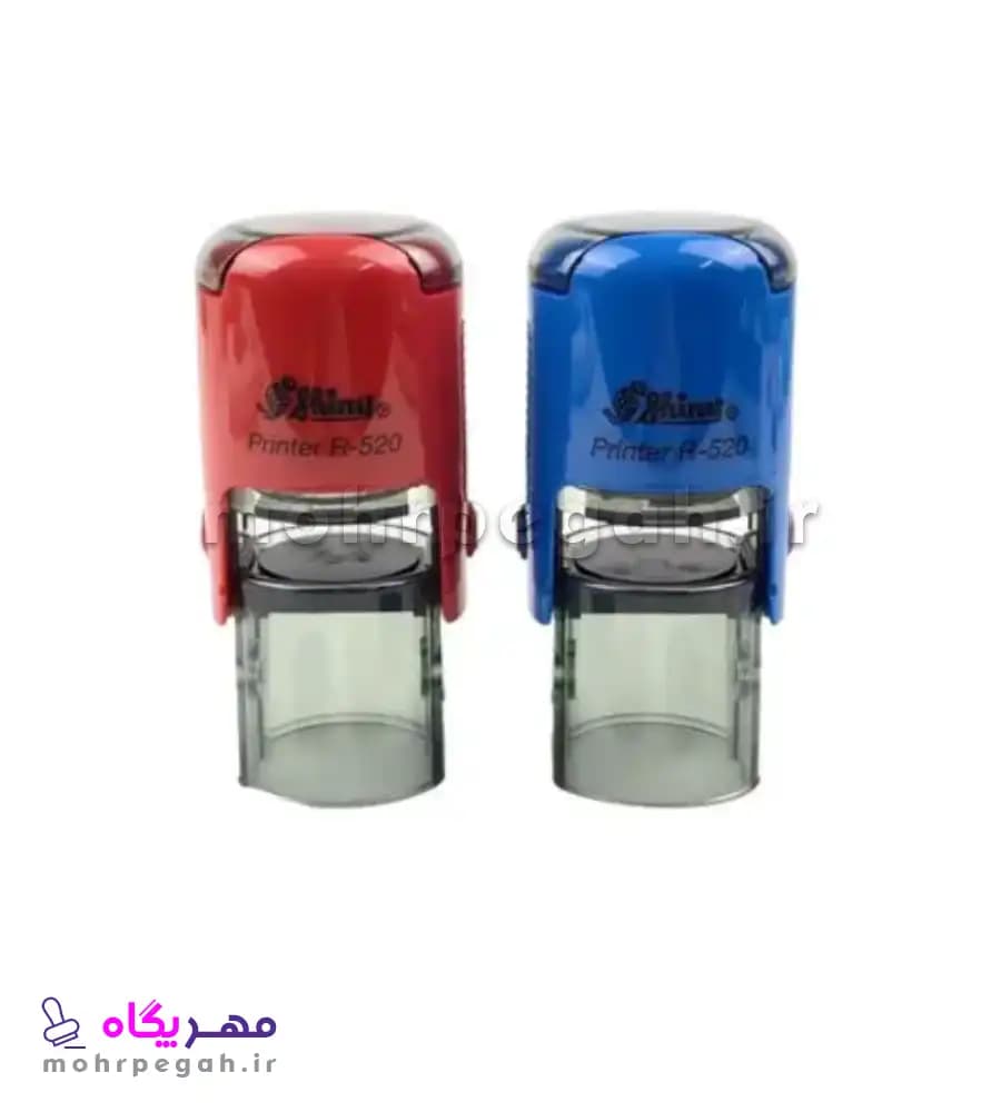 مهر ژلاتینی دایره Shiny R-520 — تصویر ۱۱