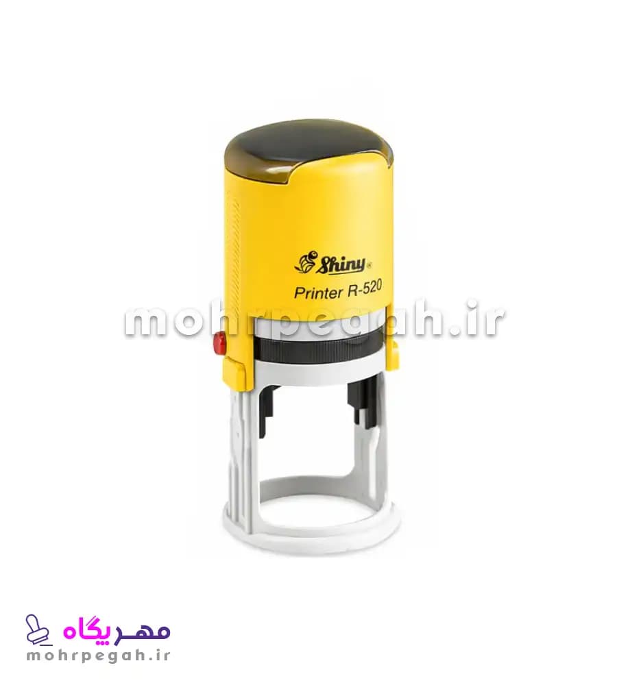مهر ژلاتینی دایره Shiny R-520 — تصویر ۲