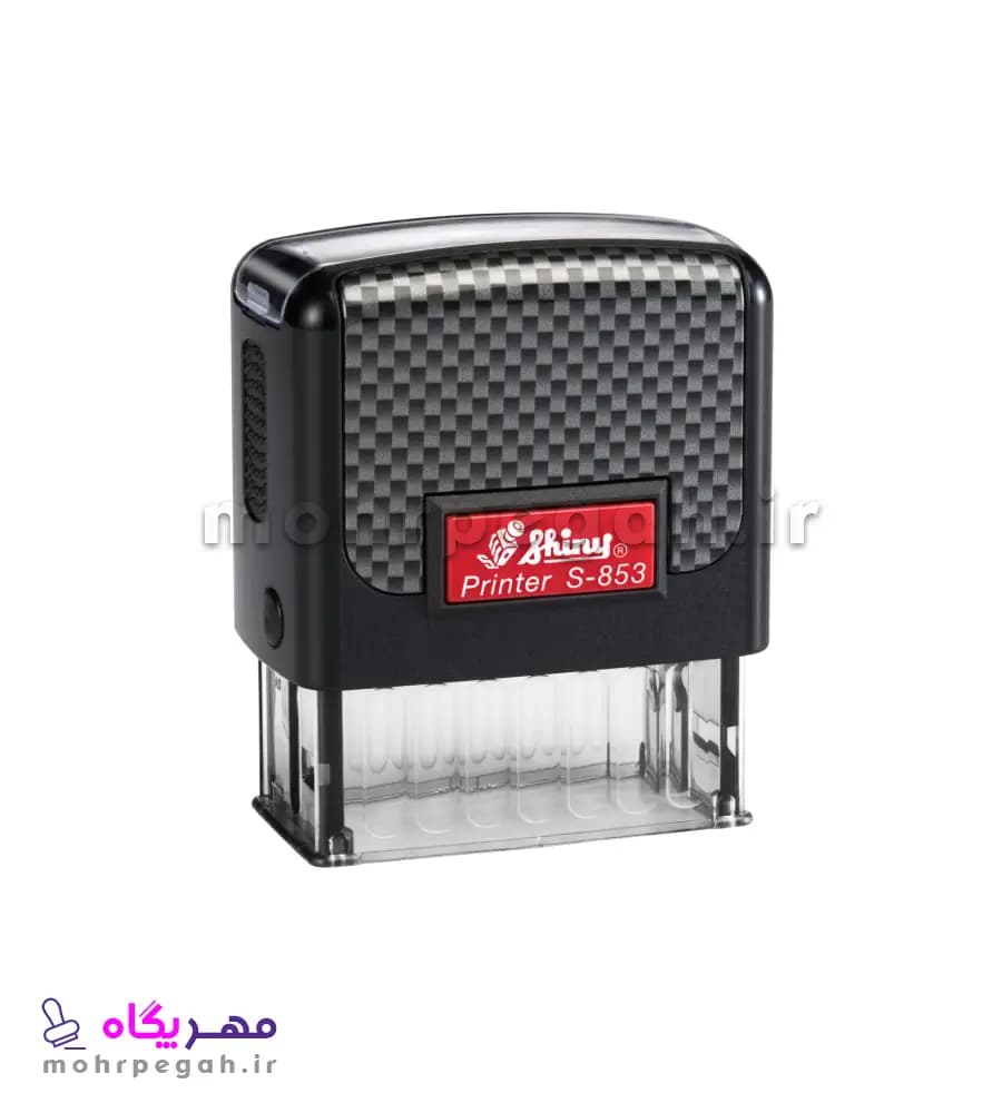 مهر ژلاتینی مستطیل Shiny S-853