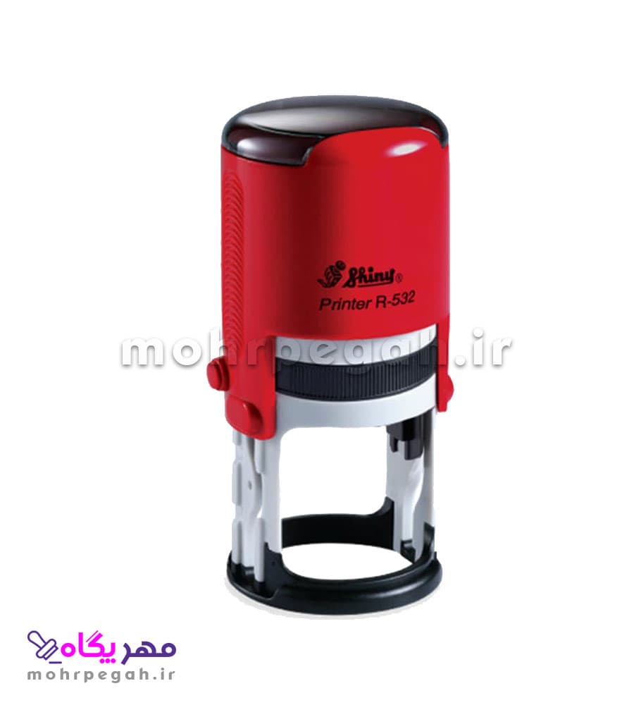 مهر ژلاتینی دایره Shiny R-532 — تصویر ۲