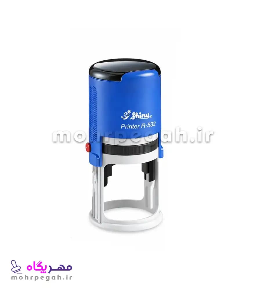 مهر ژلاتینی دایره Shiny R-532 — تصویر ۳