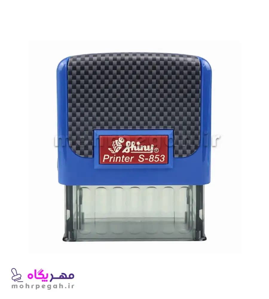 مهر ژلاتینی مستطیل Shiny S-854
