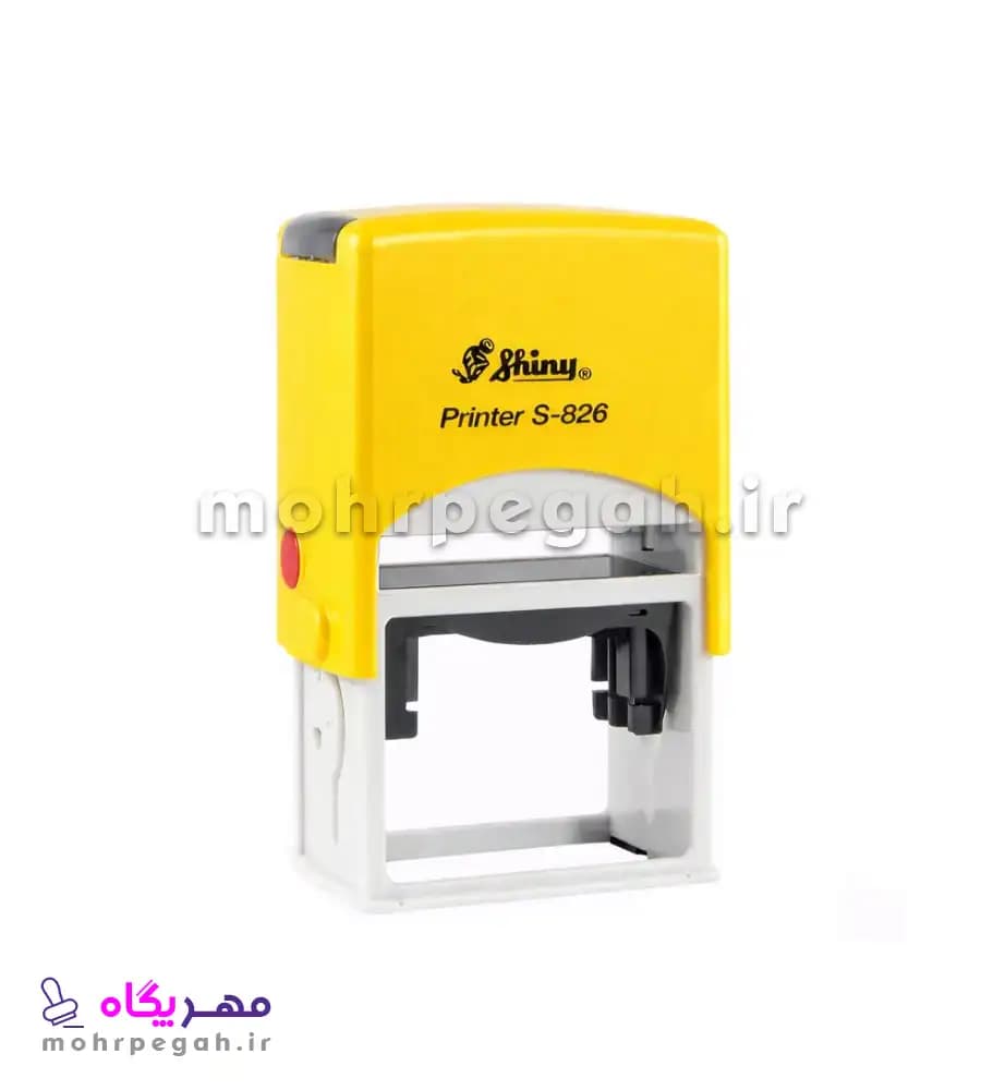 مهر ژلاتینی مستطیل Shiny S-826 — تصویر ۶