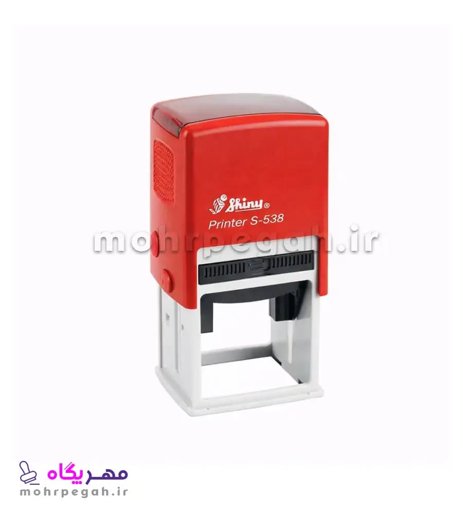 مهر ژلاتینی مربع Shiny S-538 — تصویر ۲