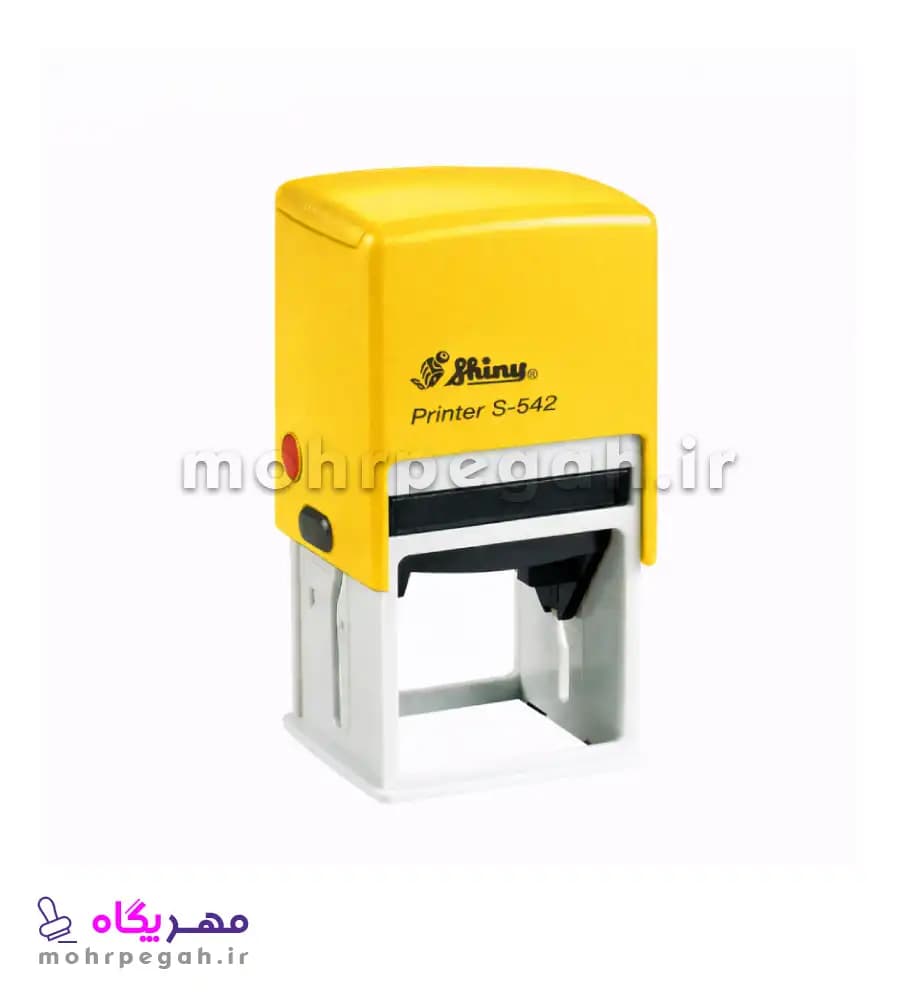 مهر ژلاتینی مربع Shiny S-542 — تصویر ۳