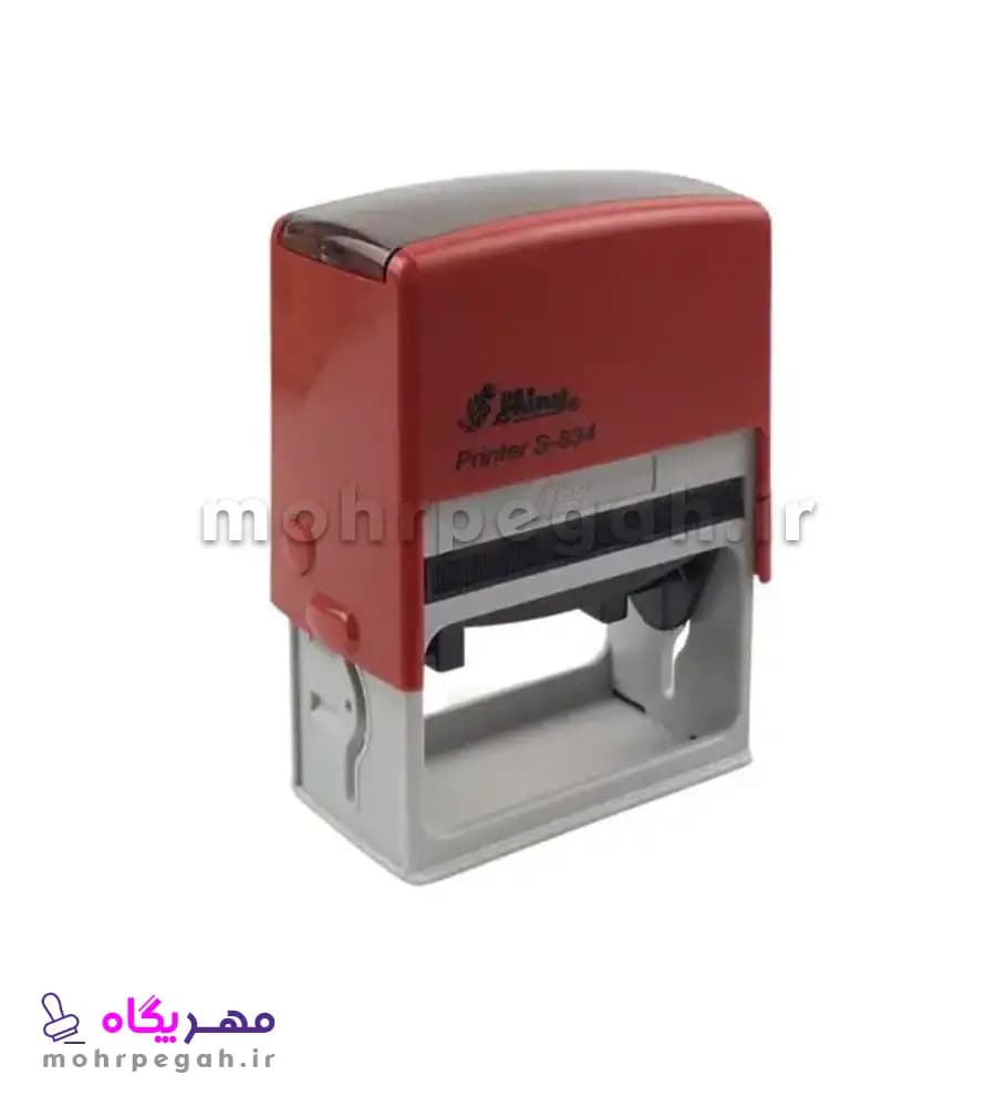 مهر ژلاتینی مستطیل Shiny S-834 — تصویر ۳