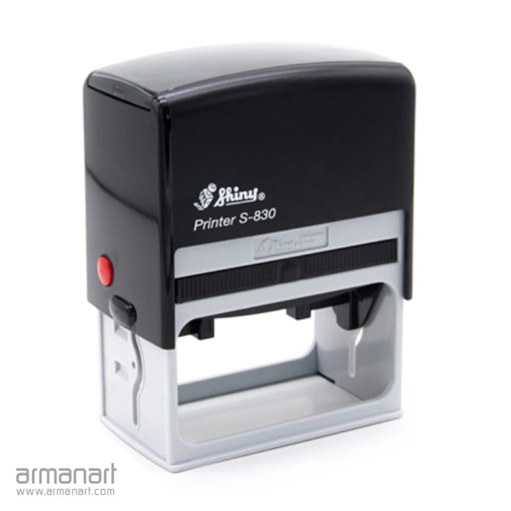 مهر ژلاتینی مستطیل Shiny S-830 — تصویر ۹