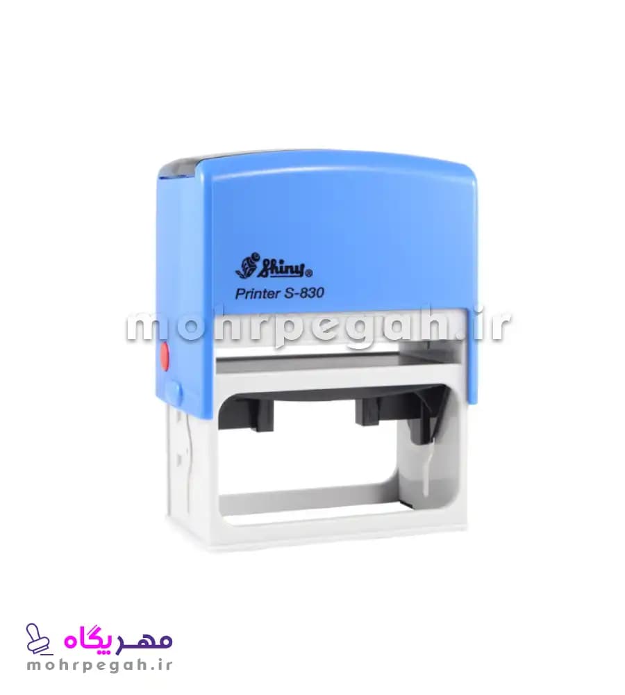 مهر ژلاتینی مستطیل Shiny S-830 — تصویر ۲