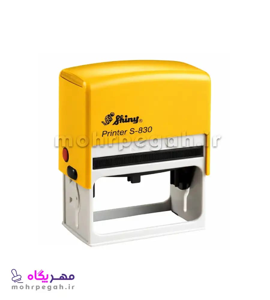 مهر ژلاتینی مستطیل Shiny S-830 — تصویر ۸