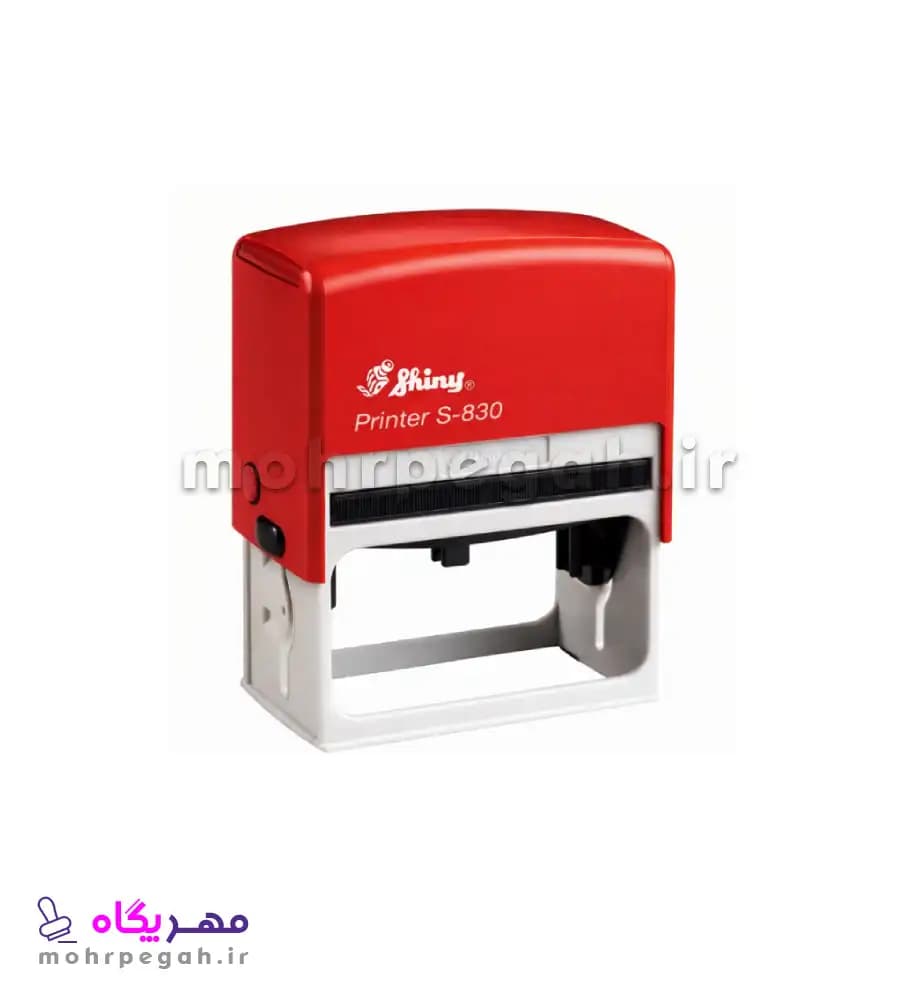 مهر ژلاتینی مستطیل Shiny S-830 — تصویر ۳