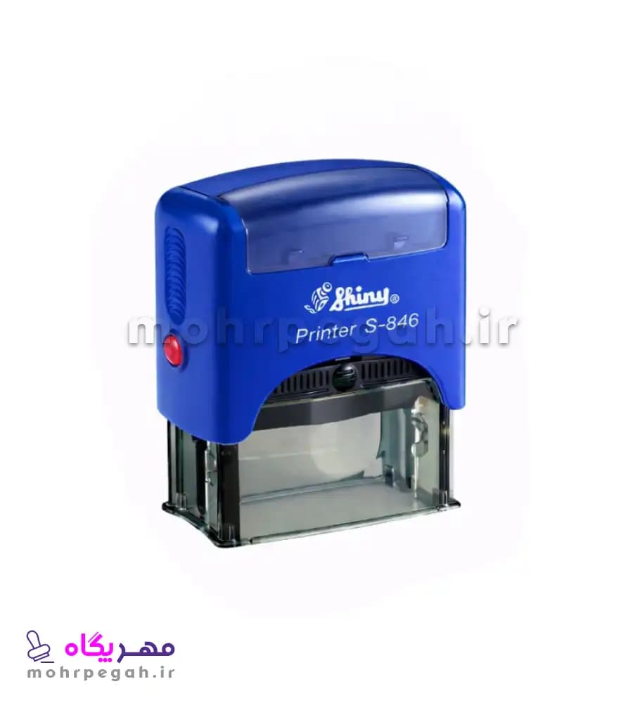 مهر ژلاتینی مستطیل Shiny S-846 — تصویر ۶