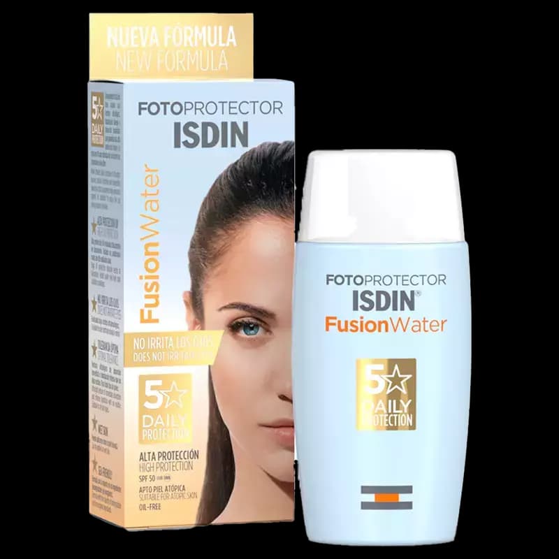 کرم ضد آفتاب بی رنگ ایزدین پرو مدل Fusion Water با SPF50 مناسب انواع پوست حجم 50 میلی لیتر — تصویر ۶