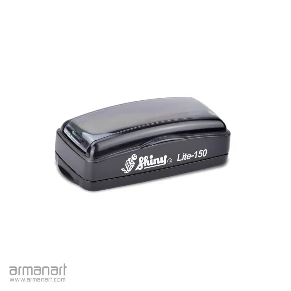 مهر جیبی لیزری مستطیل Shiny LI-150 — تصویر ۹