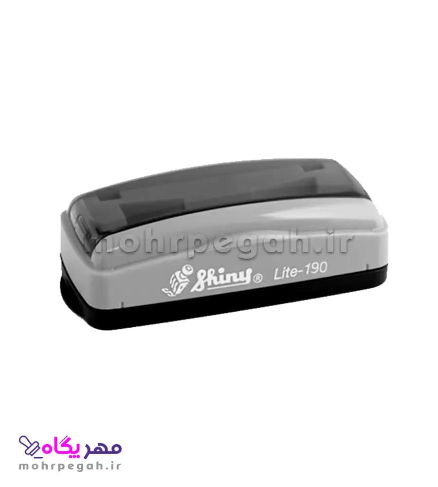 مهر جیبی لیزری مستطیل Shiny LI-190 — تصویر ۷