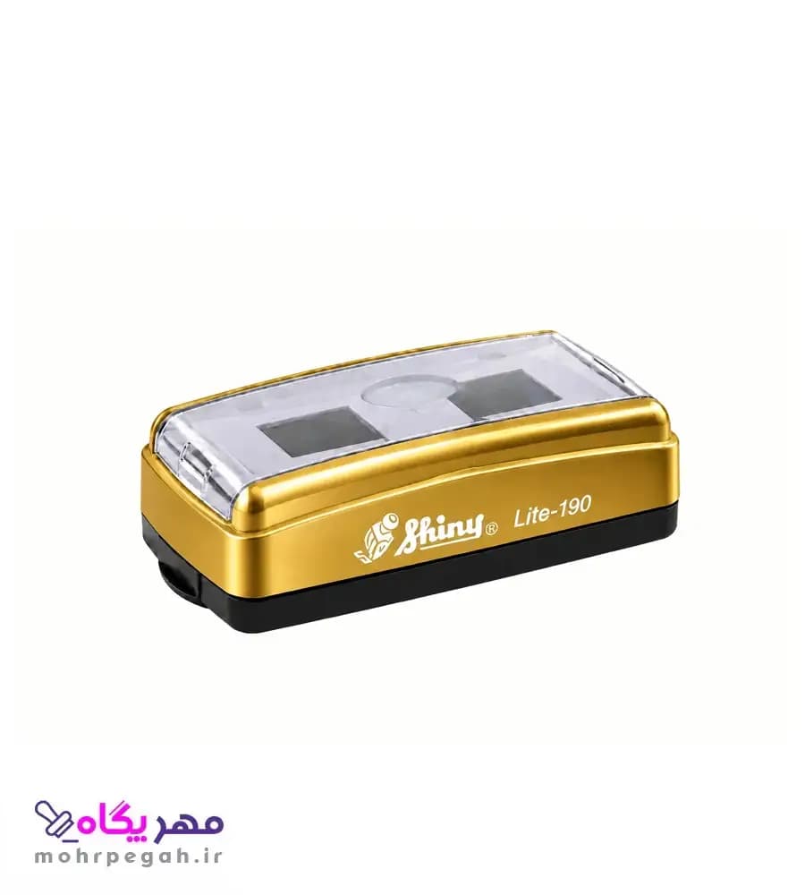 مهر جیبی لیزری مستطیل Shiny LI-245 — تصویر ۱۱