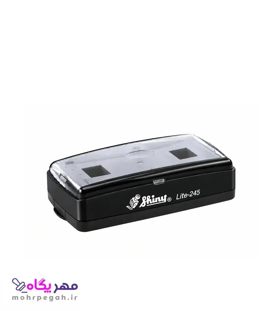 مهر جیبی لیزری مستطیل Shiny LI-245 — تصویر ۸