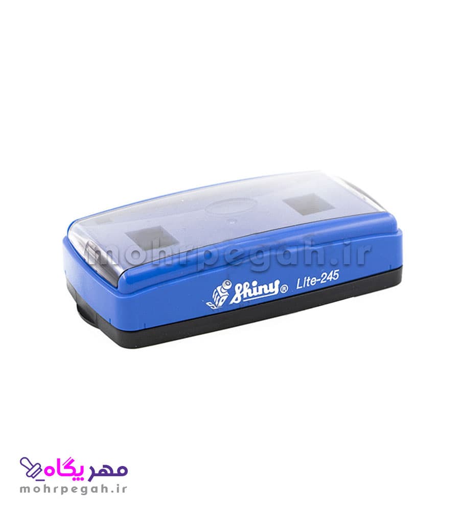 مهر جیبی لیزری مستطیل Shiny LI-245 — تصویر ۲