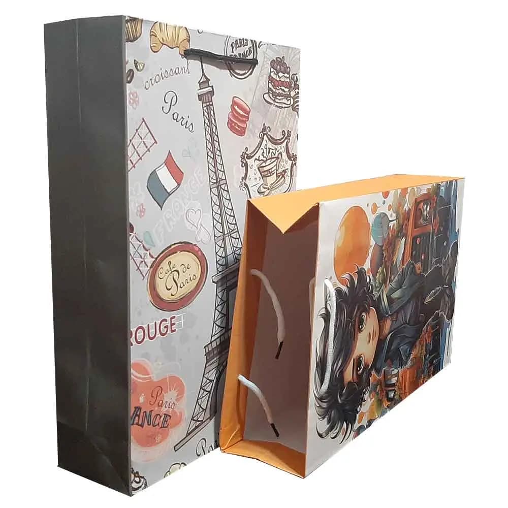 ساک دسته دار کادویی طرح فانتزی سایز 24 × 37.5 سانتی متر (A4) — تصویر ۴
