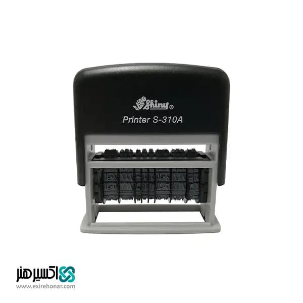 مهر تاریخ با جای ژلاتین 5×49 میلی متر Shiny S-310A — تصویر ۵