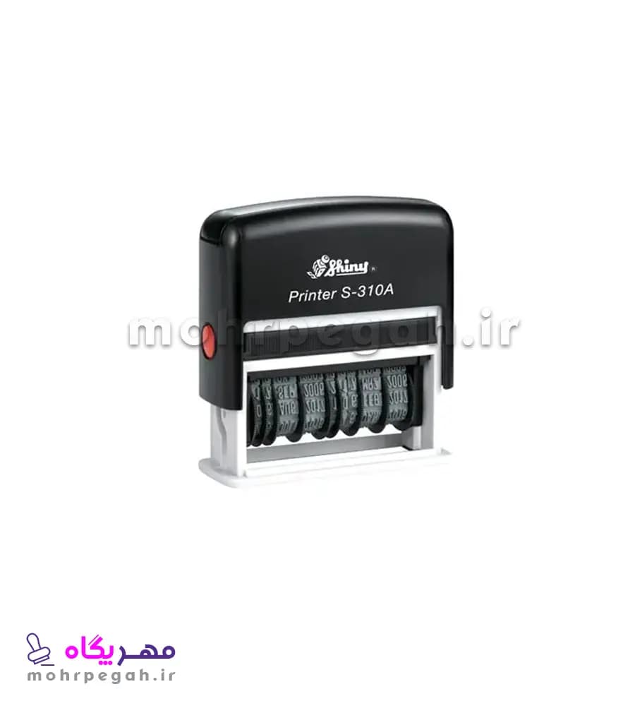 مهر تاریخ با جای ژلاتین 5×49 میلی متر Shiny S-310A