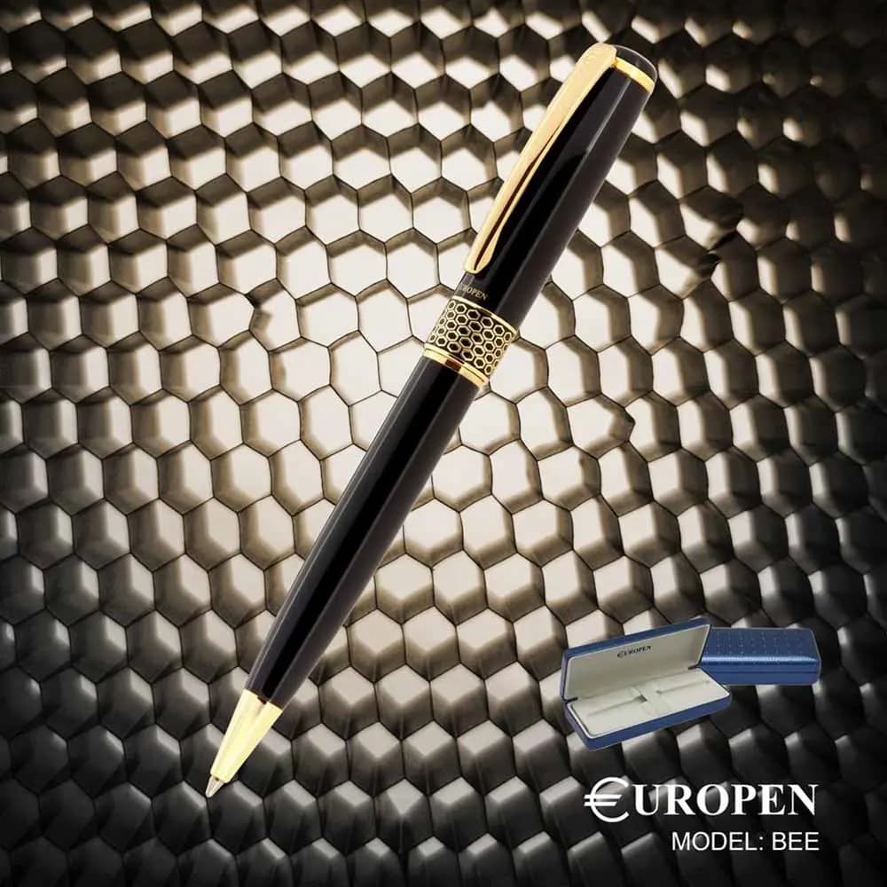 خودکار یوروپن مدل EUROPEN BEE بدنه مشکی — تصویر ۴
