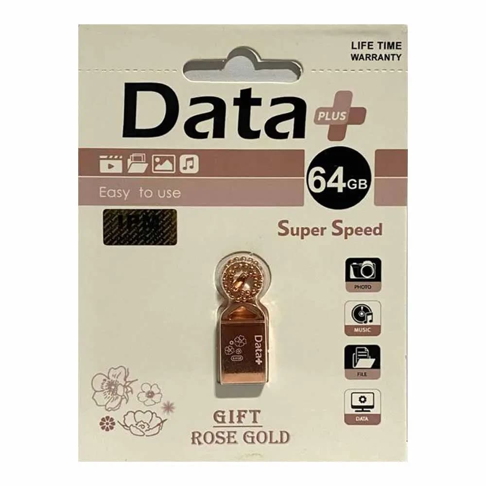 فلش مموری 64 گیگابایت دیتا پلاس مدل DATA PLUS GIFT ROSE GOLD — تصویر ۶