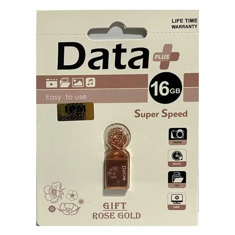 فلش مموری 16 گیگابایت دیتا پلاس مدل DATA PLUS GIFT ROSE GOLD — تصویر ۴