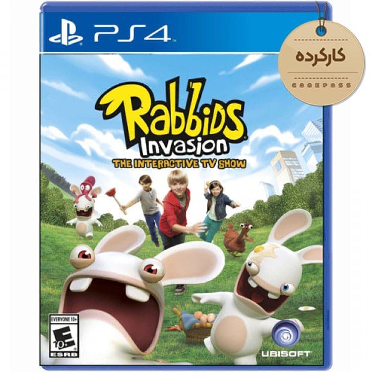 دیسک Rabbids Invasion کنسول PS4 کارکرده — تصویر ۵