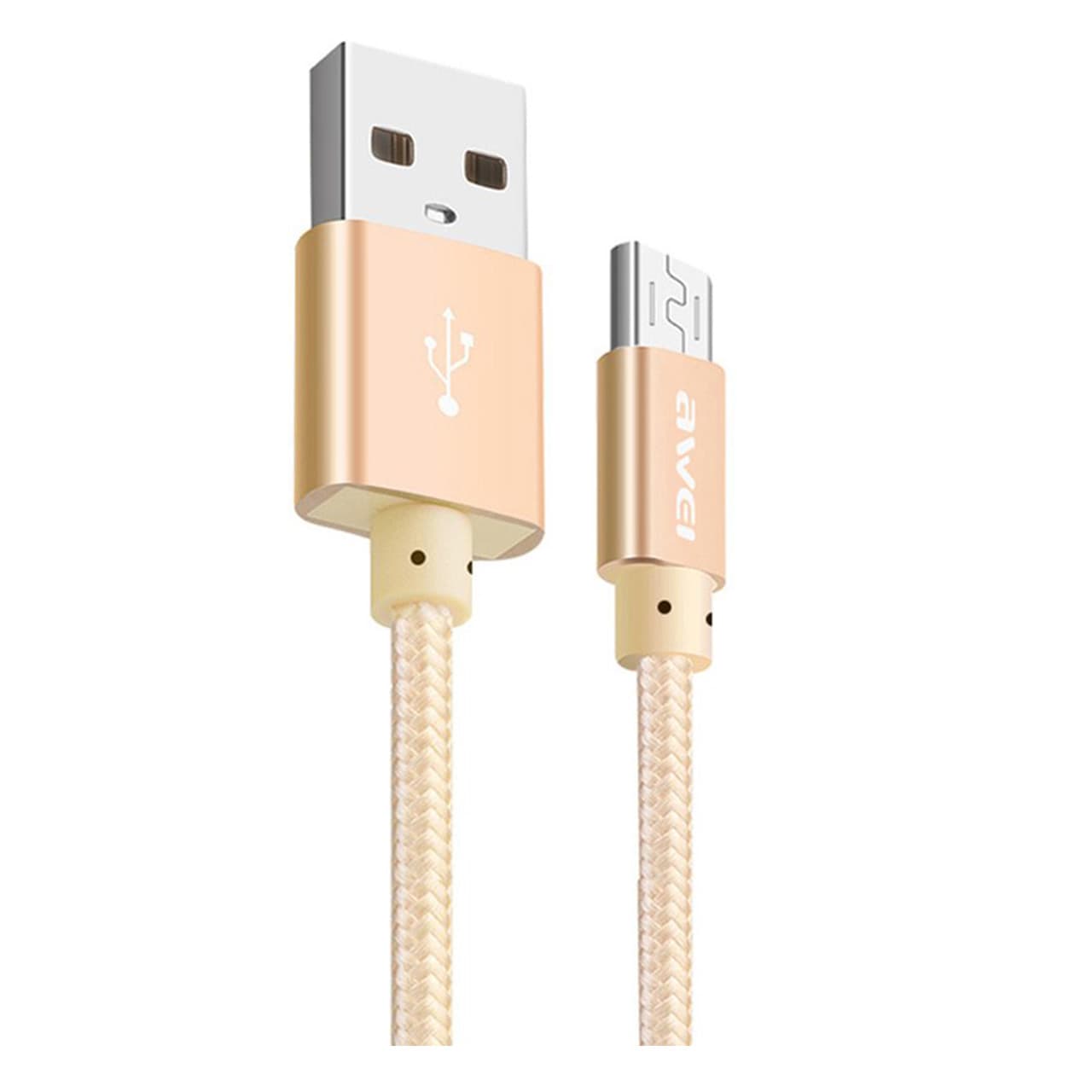 کابل تبدیل USB به microUSB اوی مدل CL-10 به طول 0.3 متر — تصویر ۲