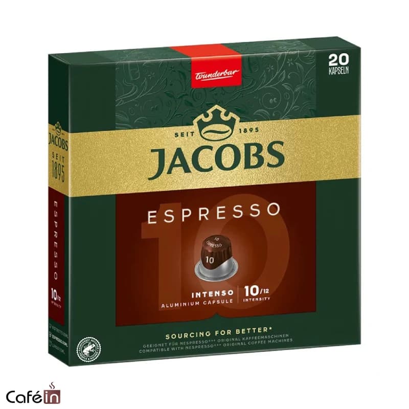کپسول قهوه جاکوبز مدل Espresso Intenso 10 — تصویر ۲
