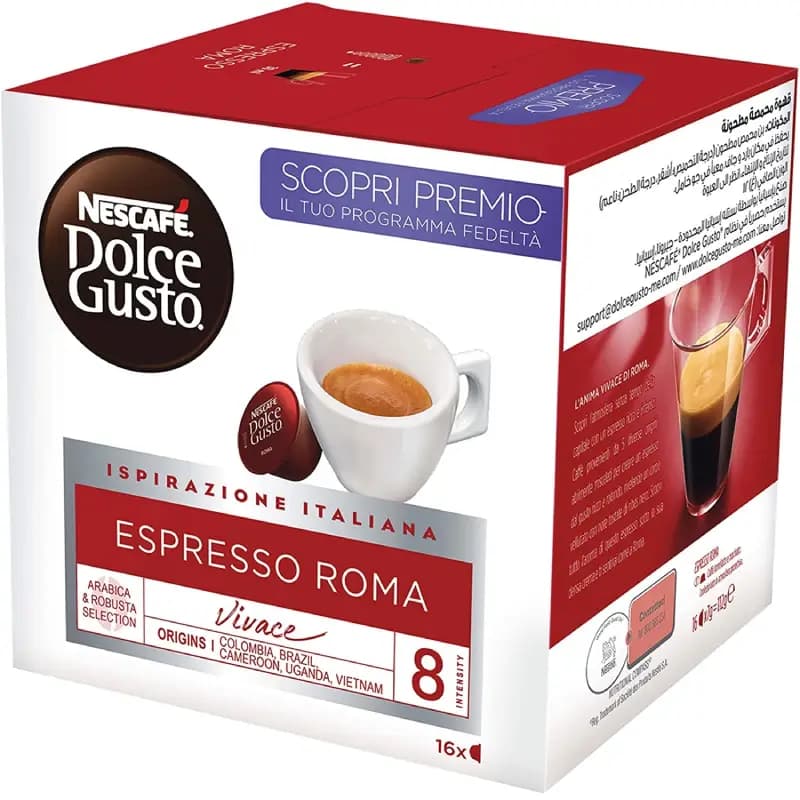 کپسول قهوه دولچه گوستو مدل Espresso Roma — تصویر ۲