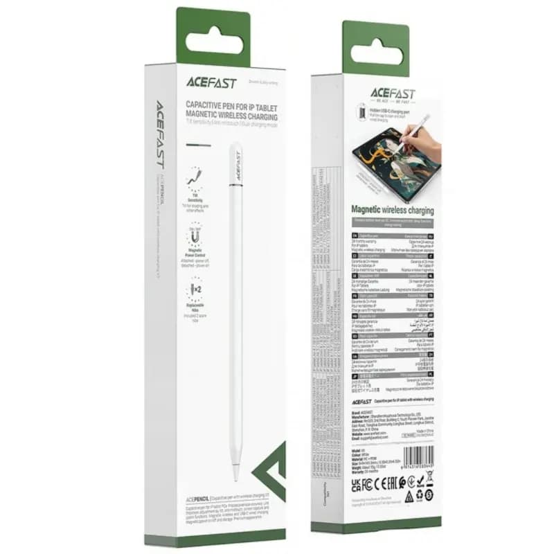 قلم لمسی ایس فست مدل ACEFAST V3 Capacitive Pen For IP مناسب آیپد — تصویر ۵