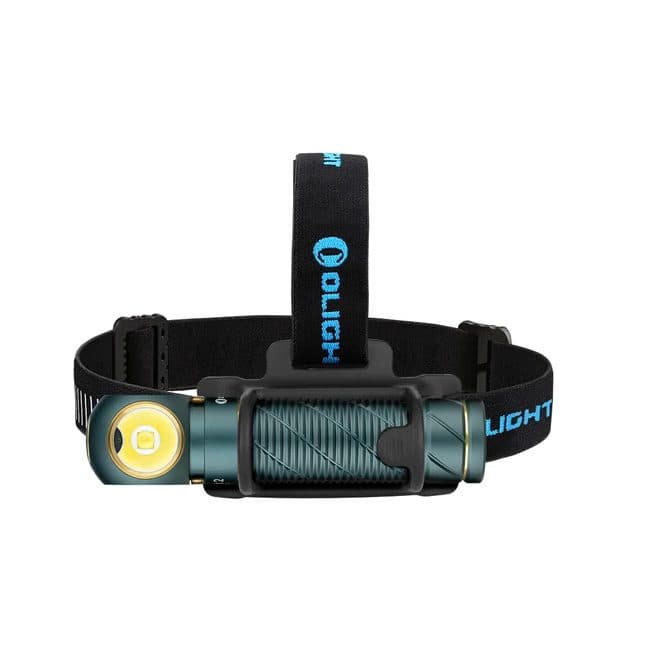 چراغ پیشانی الایت سبز آبی OLight Perun 2 Dream Blue