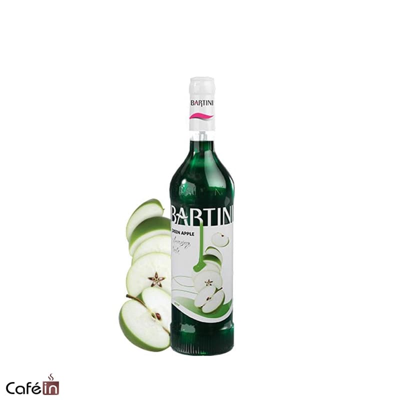 سیروپ بارتینی bartini طعم green apple سیب سبز — تصویر ۳