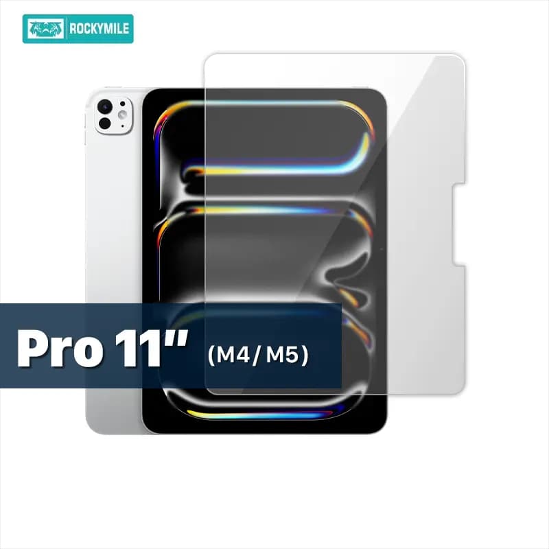 محافظ صفحه نمایش شفاف آیپد مدل ROCKYMILE مناسب برای iPad Pro 11 (2024/2025)