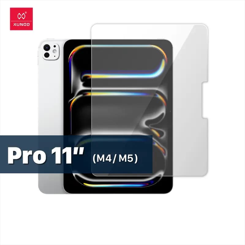 محافظ صفحه نمایش شفاف آیپد XUNDD مدل AXE Series HD مناسب برای iPad Pro 11 (2024/2025)